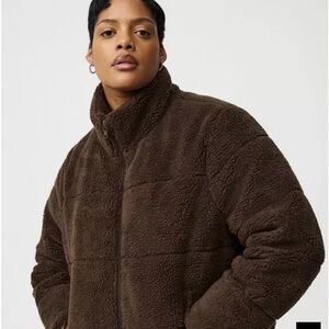 Torrid Dark Brown Teddy Jacket